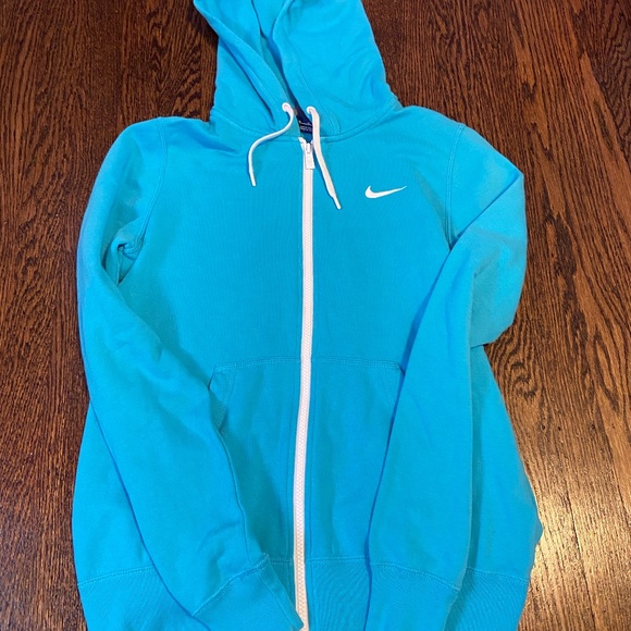 Nike Jackets & Blazers - Women’s Blue Nike Zip-up Jacket